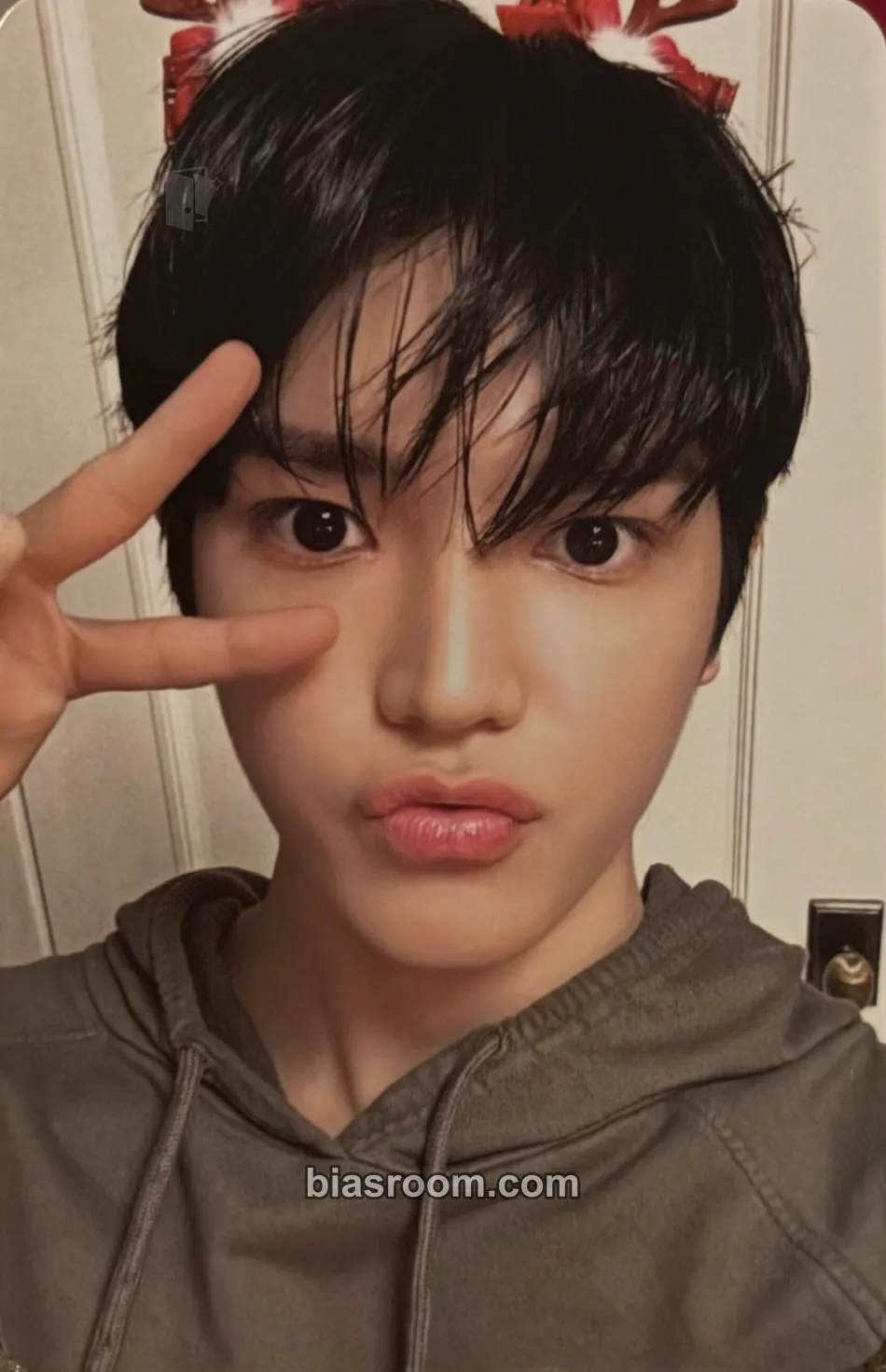 Taeyong Pink Christmas 2023 Photocard - NCT - NCT K-pop photocard