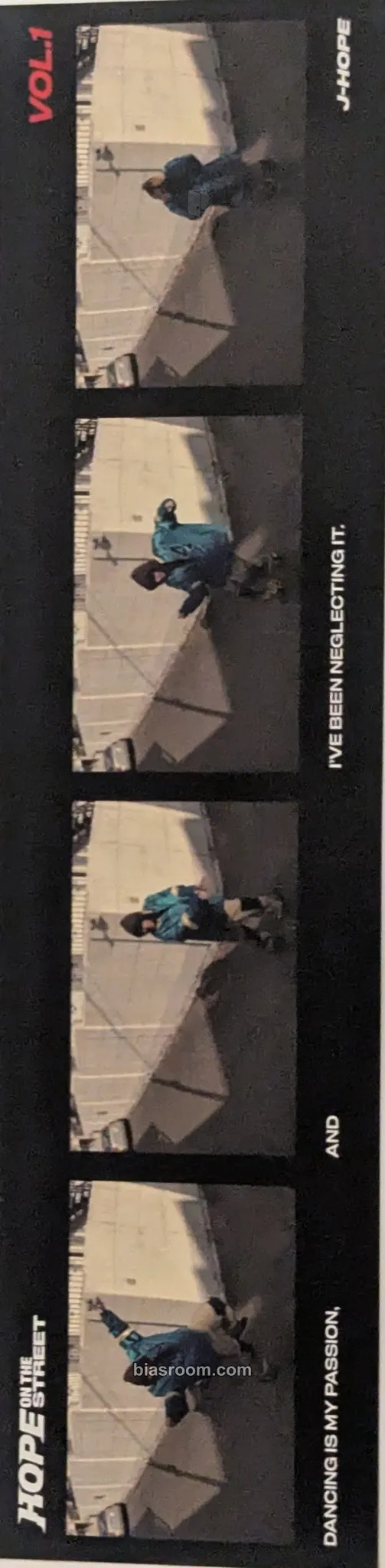 j-hope Hope On The Street Vol. 1 Photocard - BTS - BTS K-pop photocard