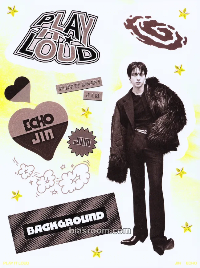 Jin Echo Photocard - BTS - BTS K-pop photocard