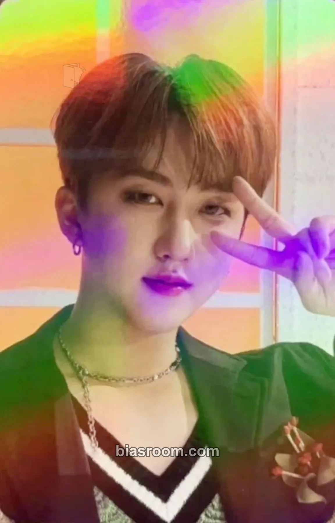 Changbin Christmas EveL Photocard - Stray Kids - Stray Kids K-pop photocard
