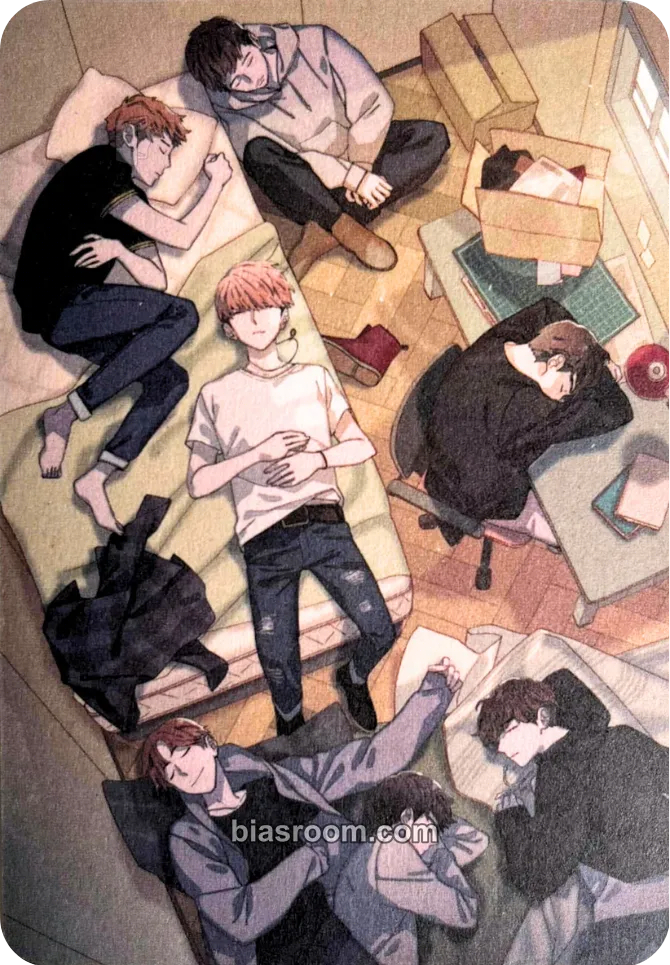 Save Me Webtoon Photocard - BTS - BTS K-pop photocard