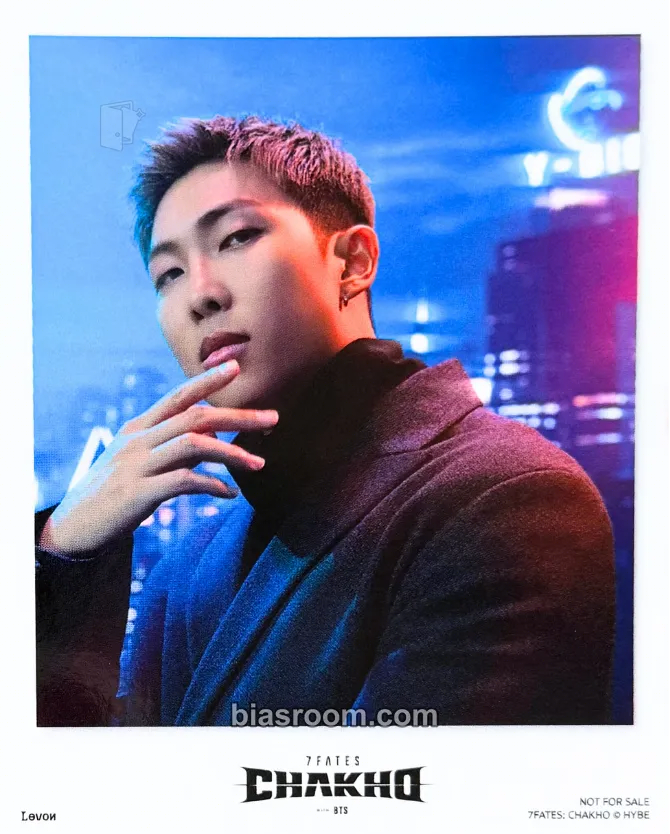 RM 7 Fates: Chakho Webtoon Photocard - BTS - BTS K-pop photocard