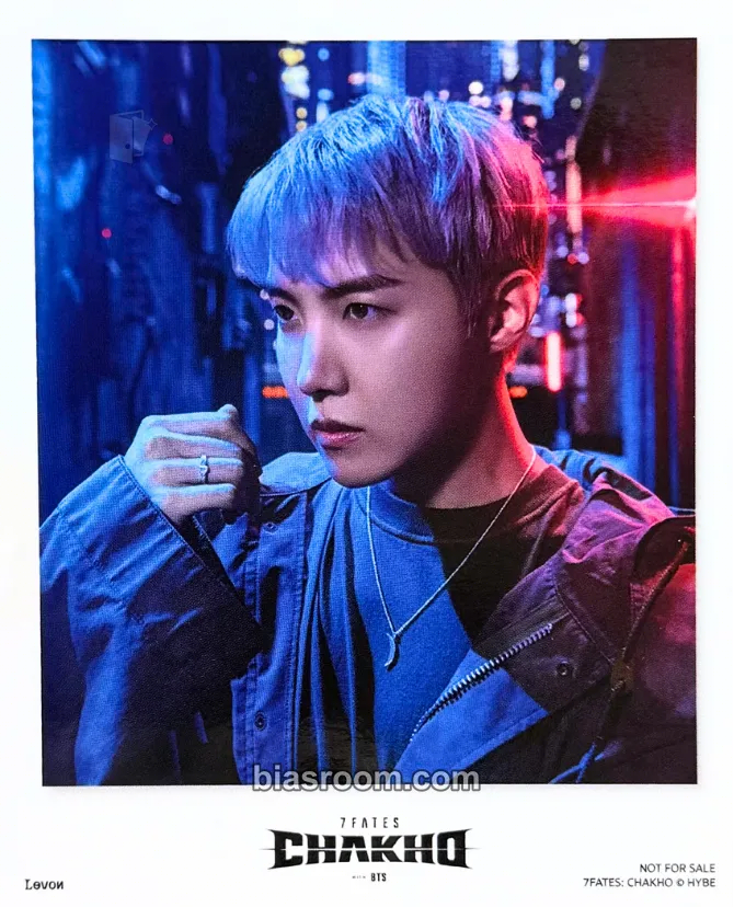 j-hope 7 Fates: Chakho Webtoon Photocard - BTS - BTS K-pop photocard