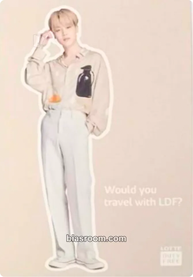 Jimin Lotte Duty Free Photocard - BTS - BTS K-pop photocard