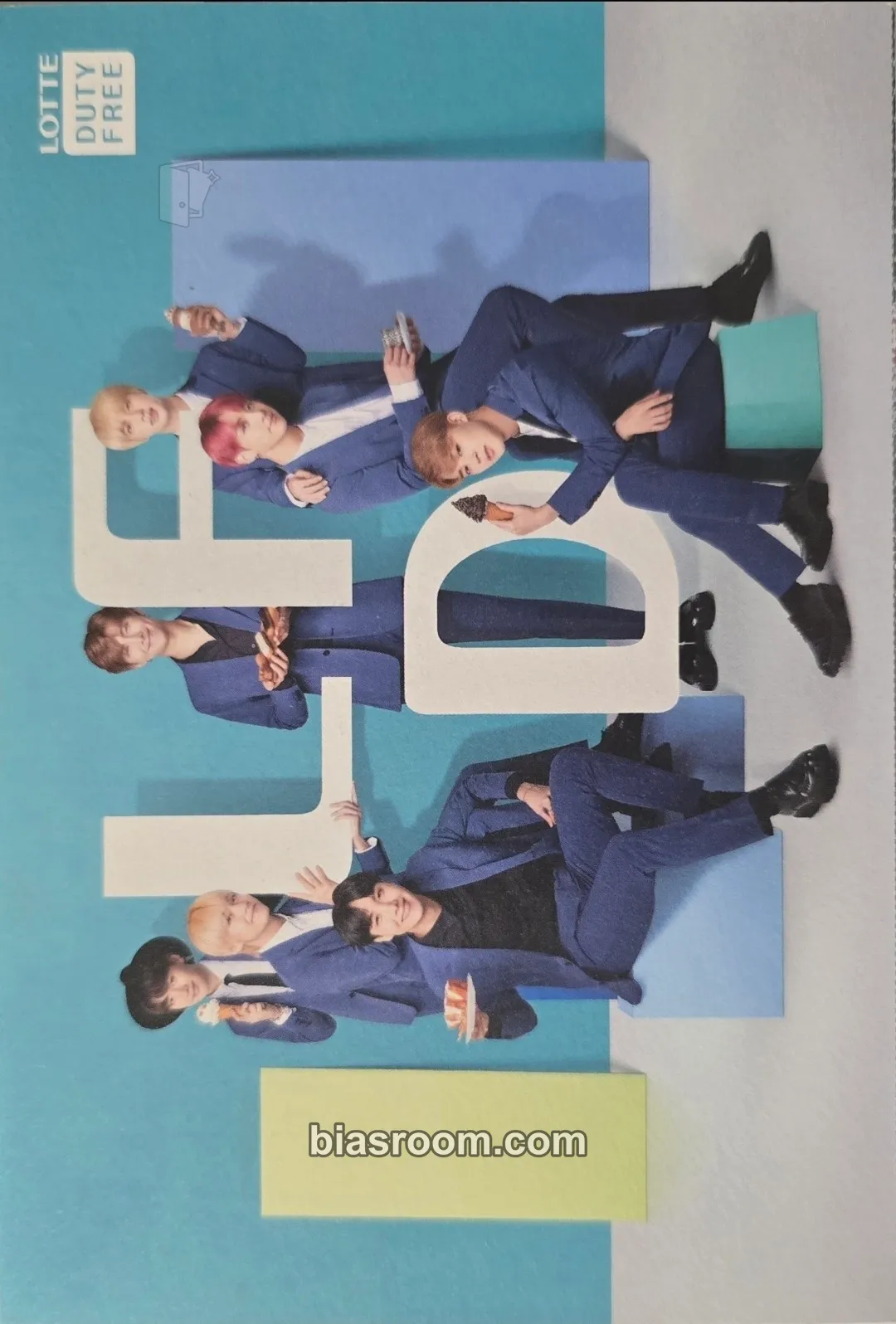 Lotte Duty Free Photocard - BTS - BTS K-pop photocard