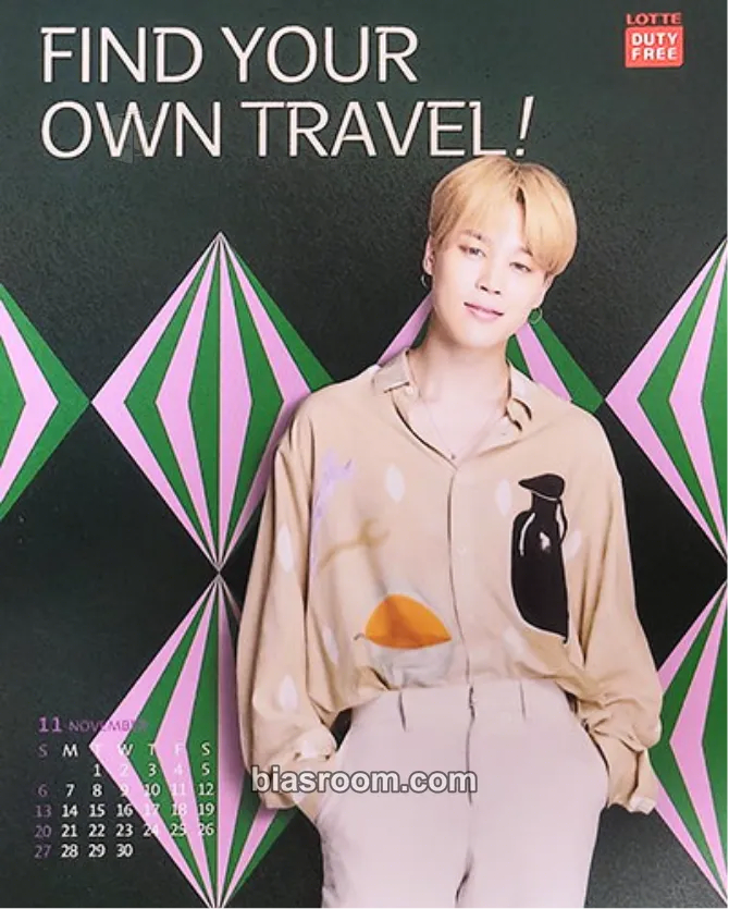 Jimin Lotte Duty Free Photocard - BTS - BTS K-pop photocard