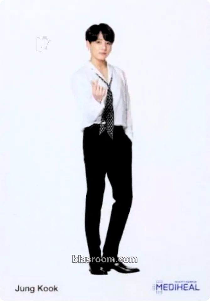 Jungkook Mediheal Photocard - BTS - BTS K-pop photocard