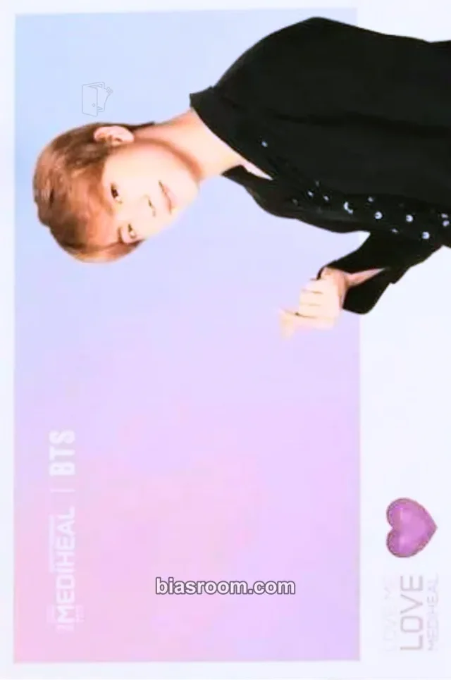 BTS - Jin - Mediheal Other brand collaboration bio capsulin set japan postcard