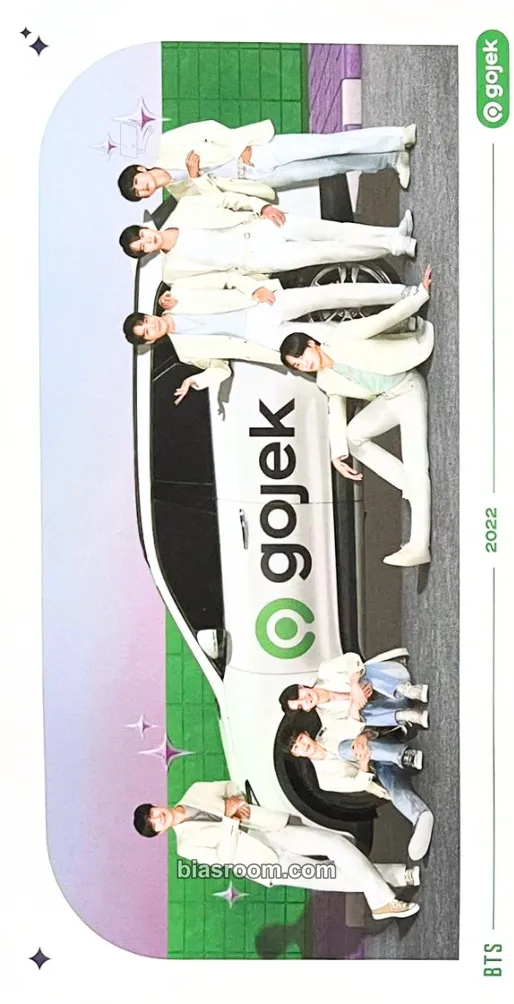 Gojek Photocard - BTS - BTS K-pop photocard