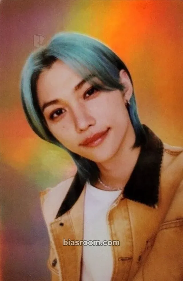 Stray Kids - Felix - Ultra Milk x Stray Kids Other round 3 holographic (hologram) brand collaboration double-sided