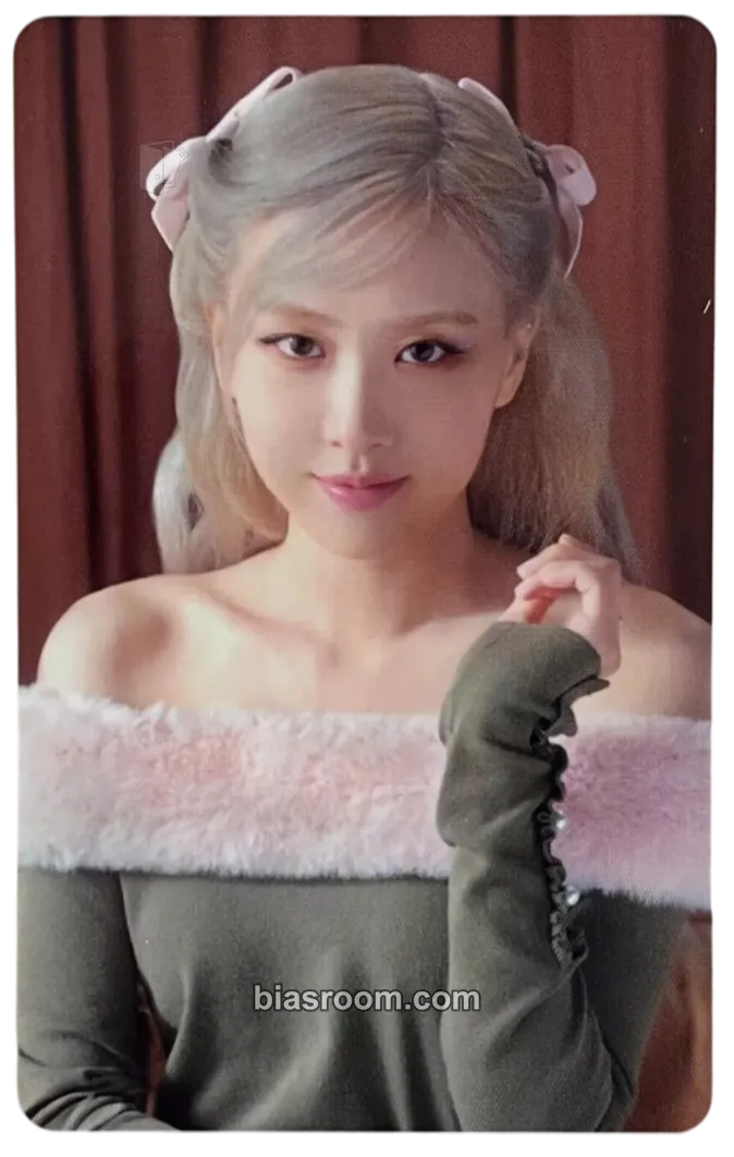 Rosé BPTG - Back To Retro Photocard - BLACKPINK - BLACKPINK K-pop photocard