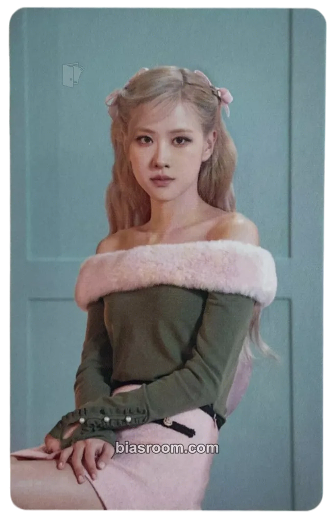 Rosé BPTG - Back To Retro Photocard - BLACKPINK - BLACKPINK K-pop photocard
