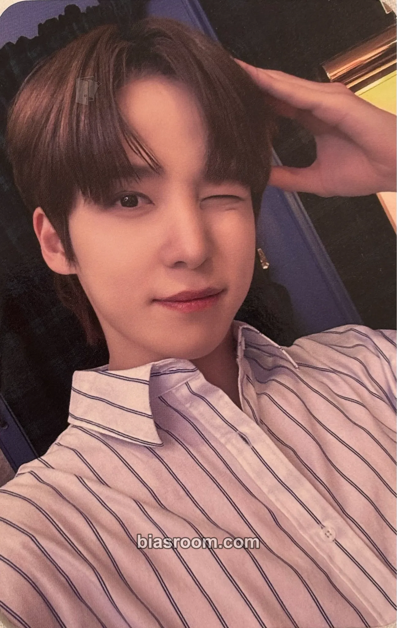 Yunho THE WORLD EP.FIN : WILL Photocard - ATEEZ - ATEEZ K-pop photocard