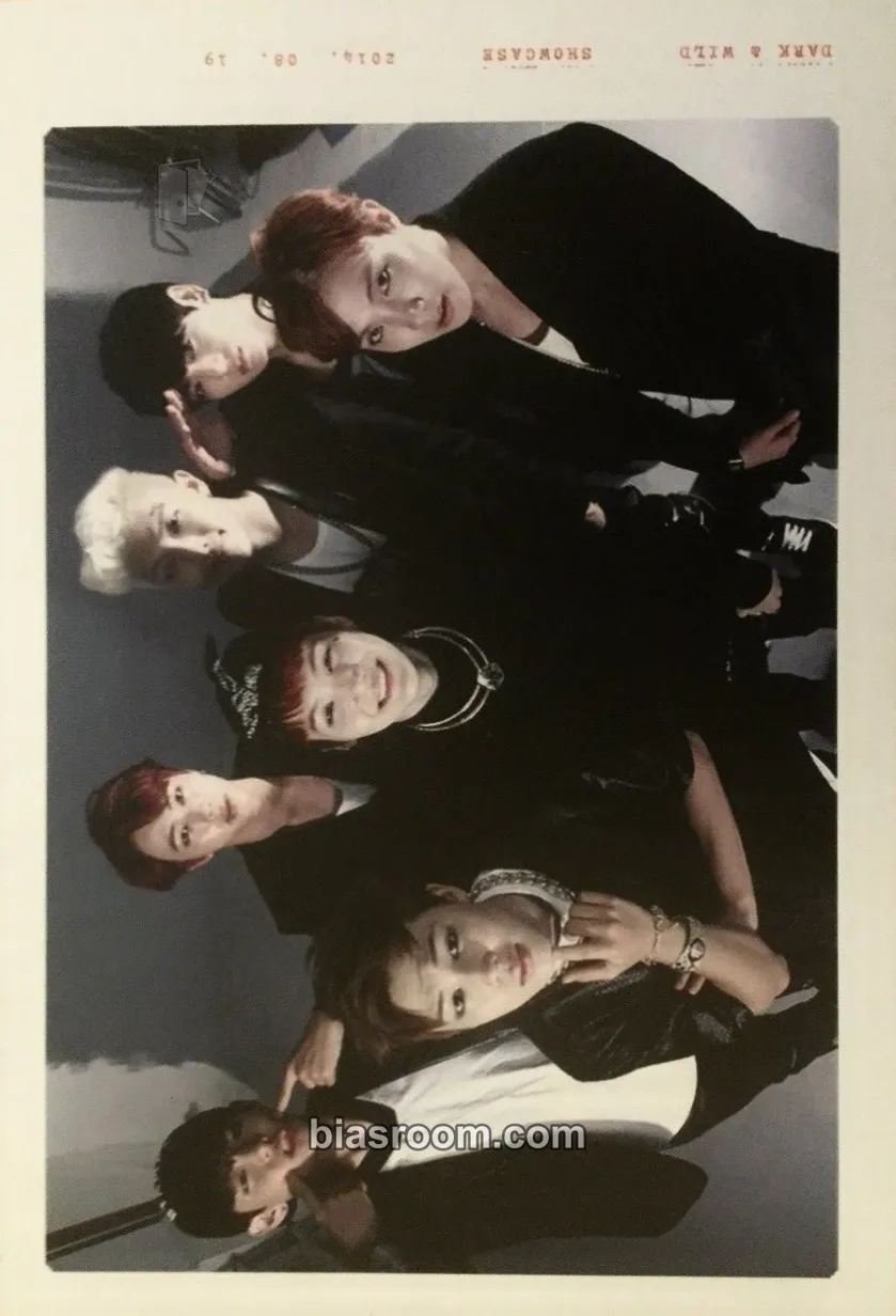 Dark & Wild Photocard - BTS - BTS K-pop photocard
