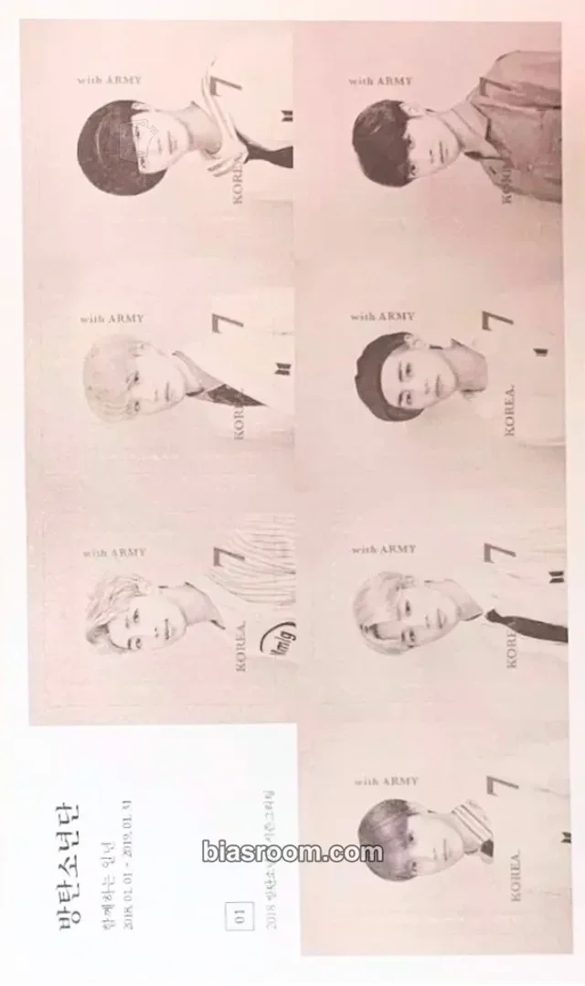 BTS - Other sticker sheet