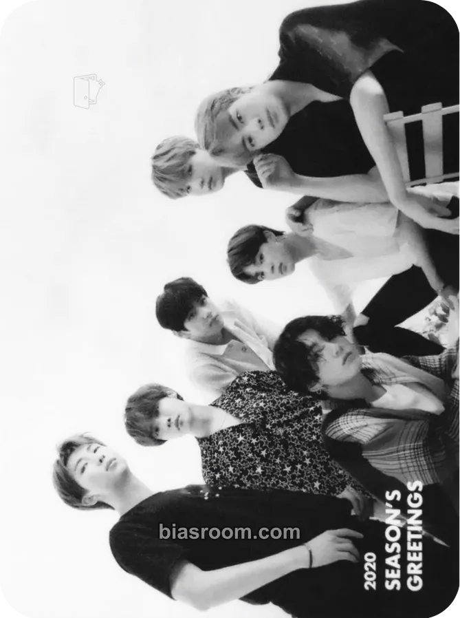 2020 Season's Greetings Photocard - BTS - BTS K-pop photocard
