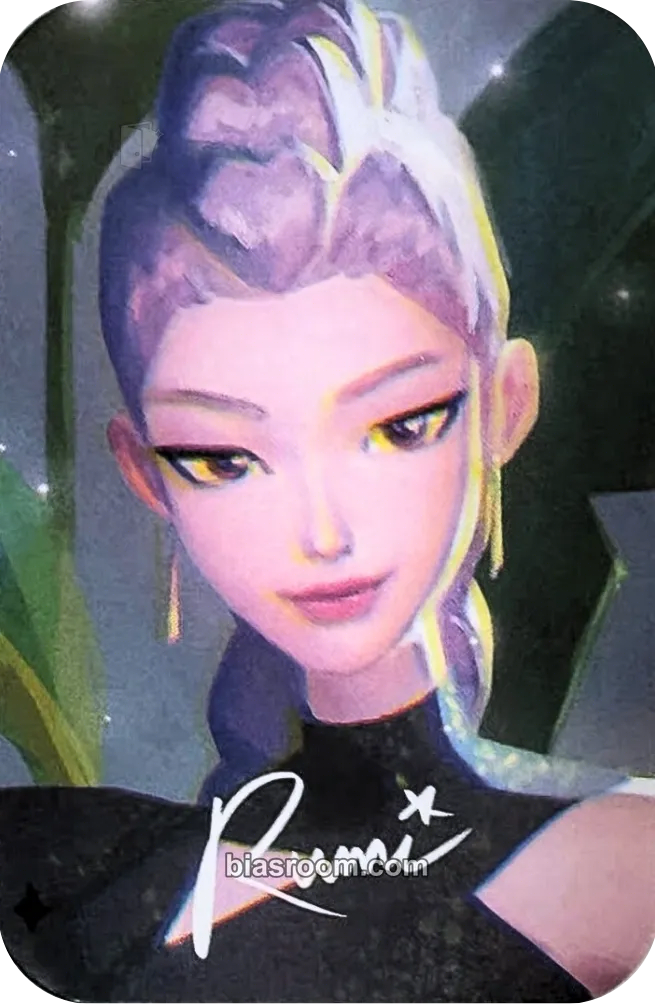 Rumi Soundtrack from the Netflix Film Photocard - KPop Demon Hunters - KPop Demon Hunters K-pop photocard