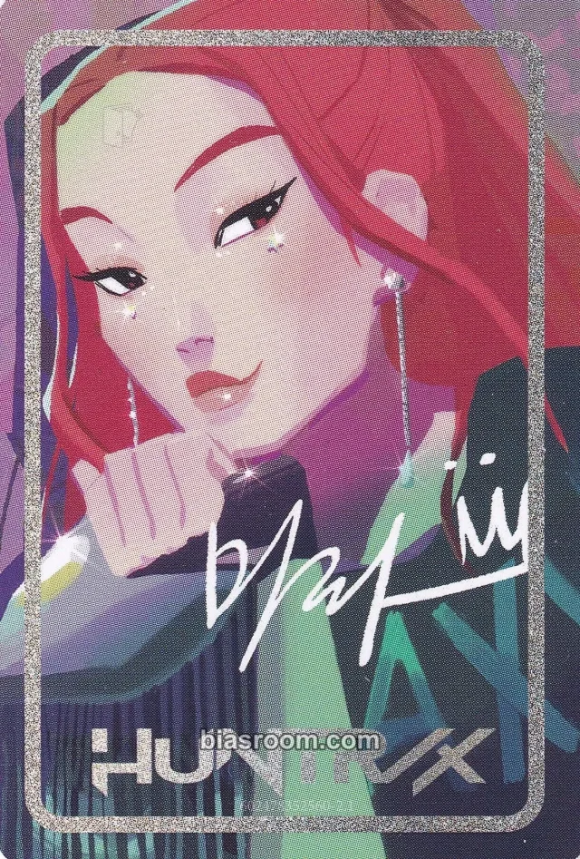 KPop Demon Hunters - Mira - Takedown Album album photocard double-sided vinyl version