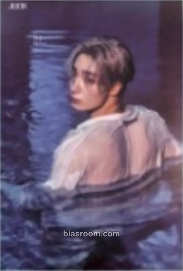 Big Ocean - Jiseok - Underwater Album postcard set online merch postcard
