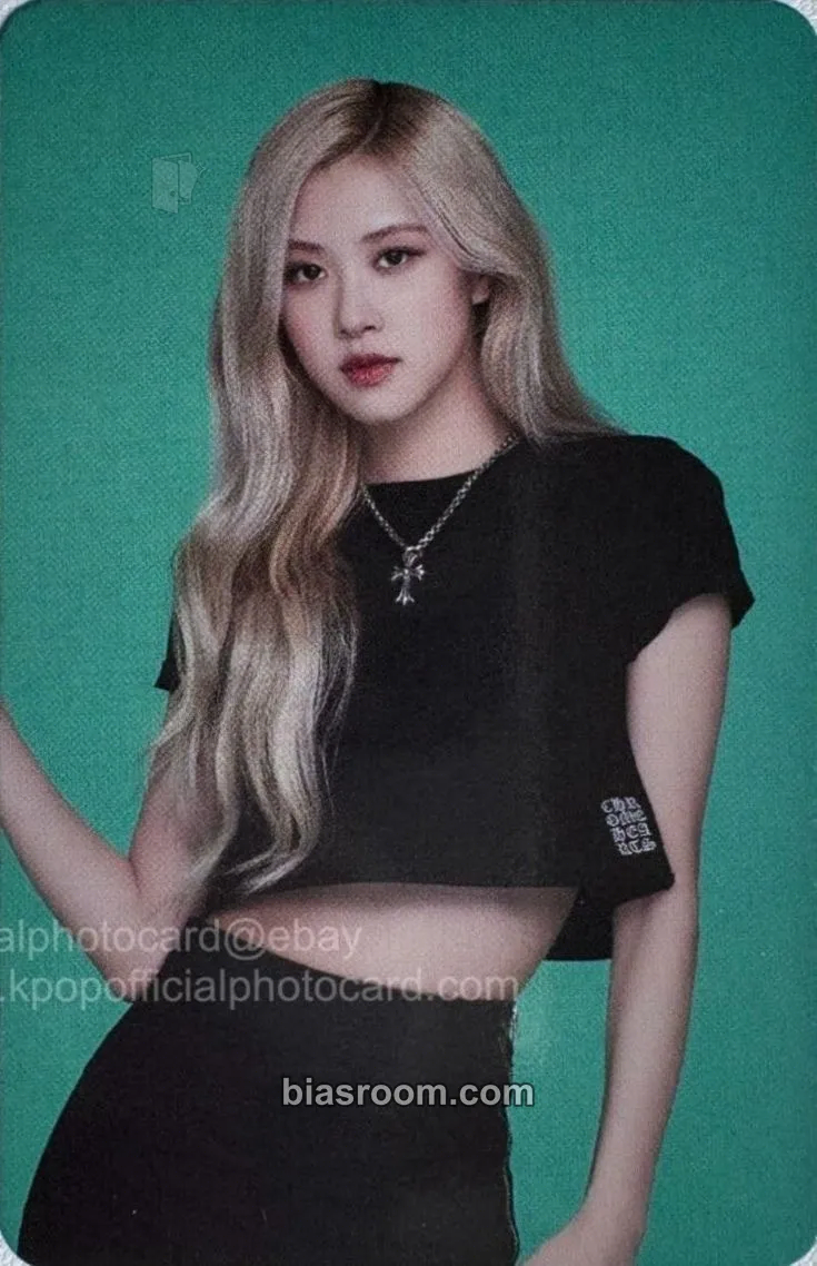 Rosé BPTG - Photocard Collection No.1/2/3 Photocard - BLACKPINK - BLACKPINK K-pop photocard
