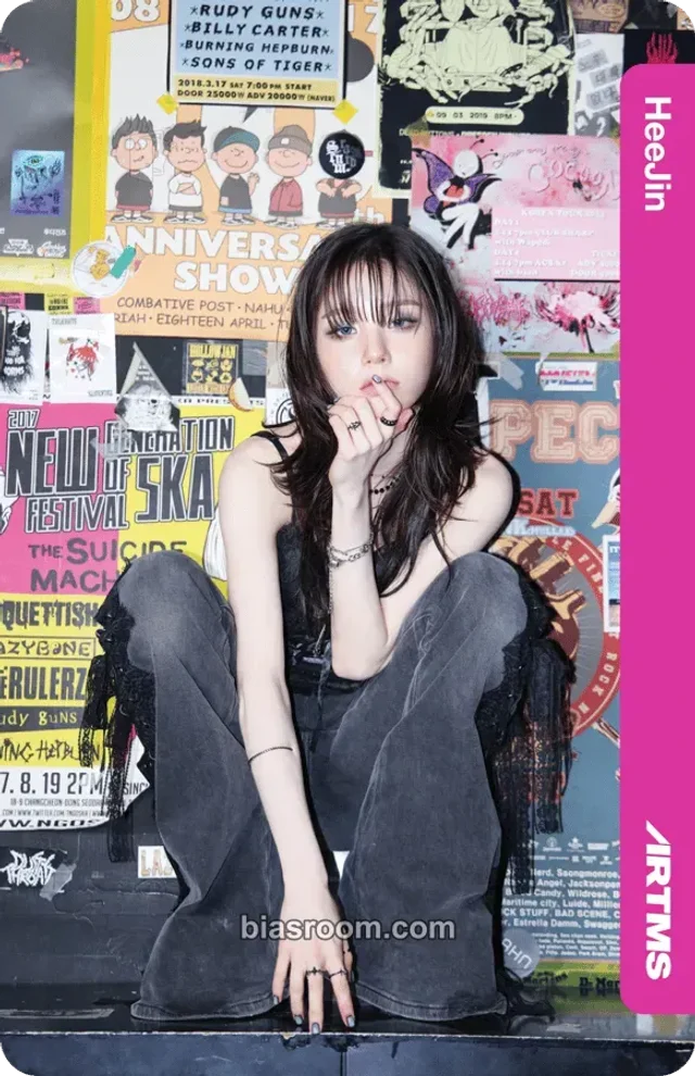 ARTMS - HeeJin - Grand Club Icarus Tour Event merch photocard