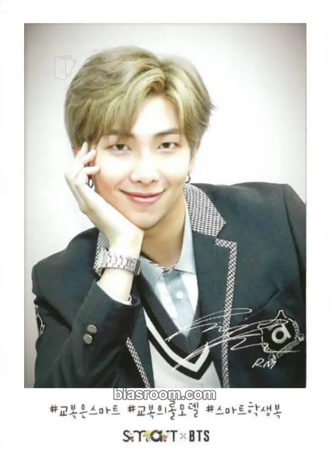 RM SMART Uniform Photocard - BTS - BTS K-pop photocard