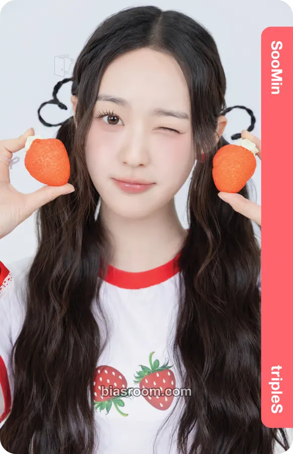 Soomin Atom02 Physical Objekts Photocard - tripleS - tripleS K-pop photocard