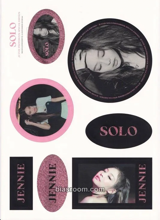 Jennie Jennie 'SOLO' Photobook Special Edition Photocard - BLACKPINK - BLACKPINK K-pop photocard