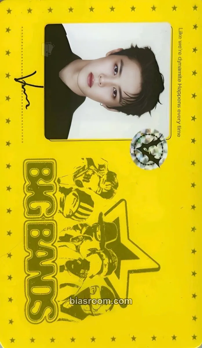 Kun BIG BANDS Photocard - WayV - WayV K-pop photocard