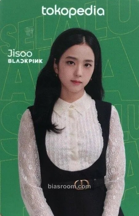 Jisoo BLACKPINK x Tokopedia Photocard - BLACKPINK - BLACKPINK K-pop photocard