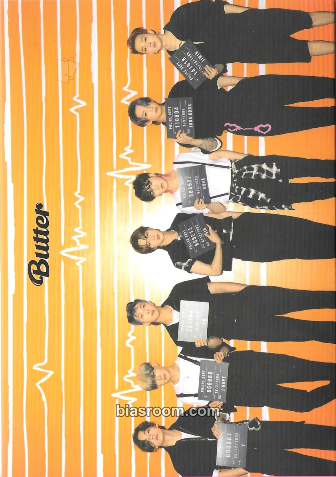 Butter Photocard - BTS - BTS K-pop photocard