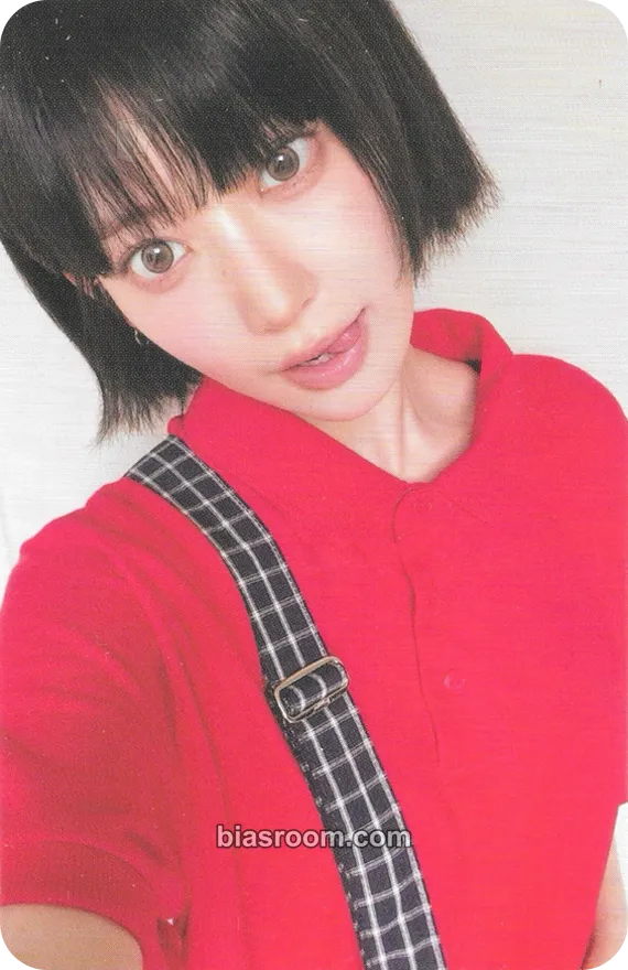 Sakura SPAGHETTI Photocard - LE SSERAFIM - LE SSERAFIM K-pop photocard