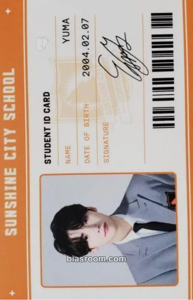 Yuma First Howling : WE EP Photocard - &TEAM - &TEAM K-pop photocard