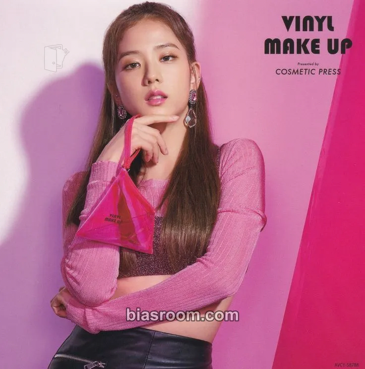 Jisoo BLACKPINK x Vinyl Make Up Photocard - BLACKPINK - BLACKPINK K-pop photocard