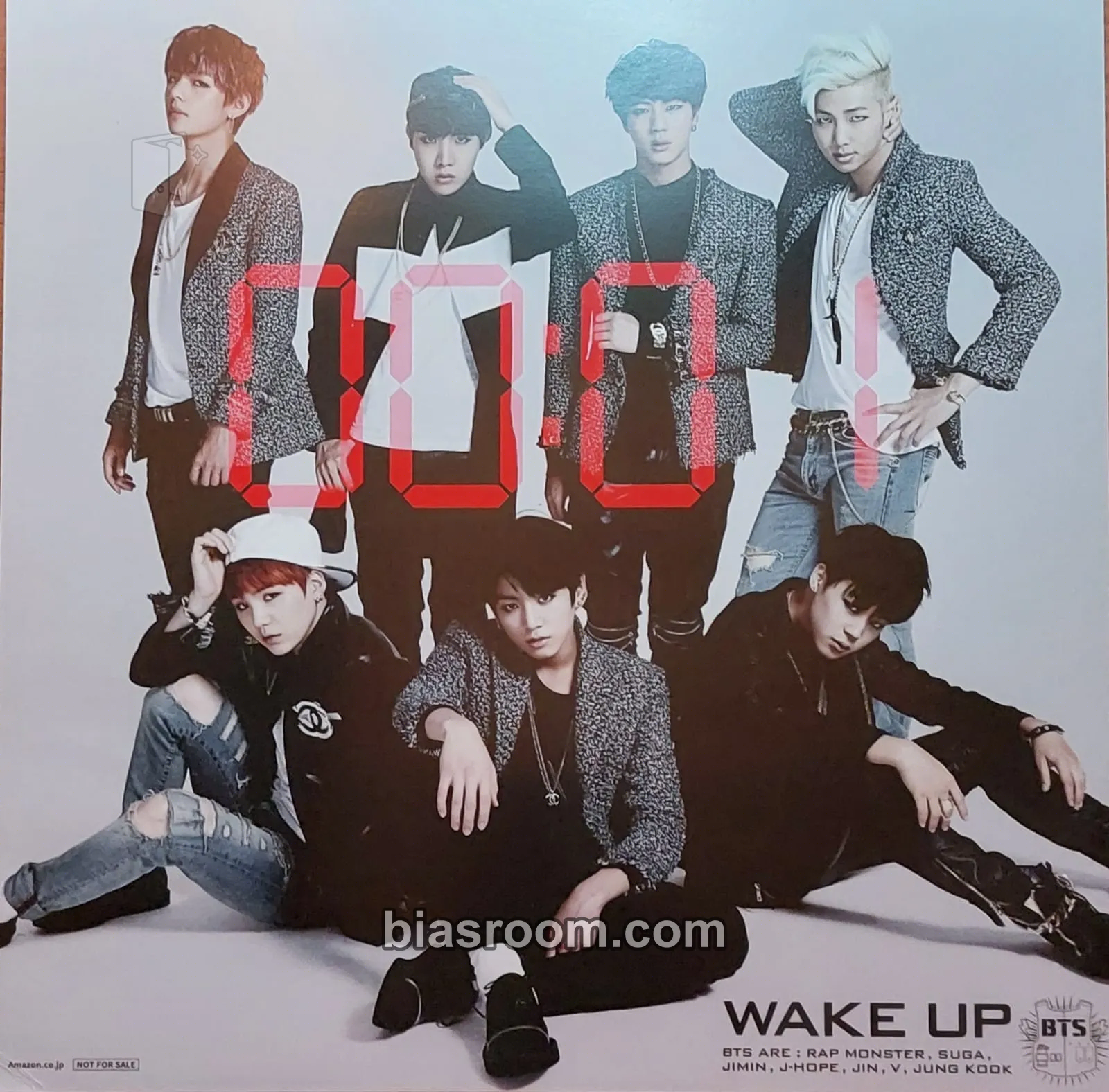 Wake Up Photocard - BTS - BTS K-pop photocard