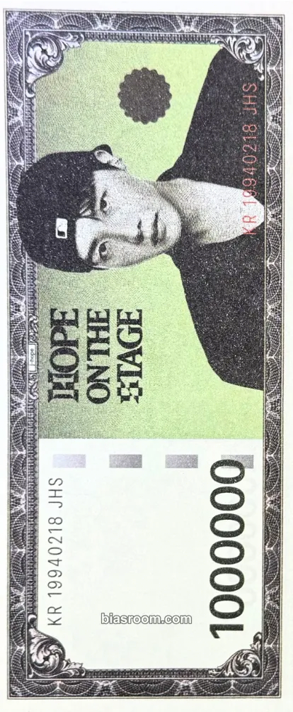 j-hope Hope On The Stage Photocard - BTS - BTS K-pop photocard