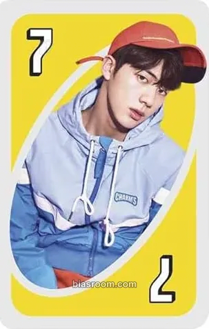 Jin BTS Uno Photocard - BTS - BTS K-pop photocard