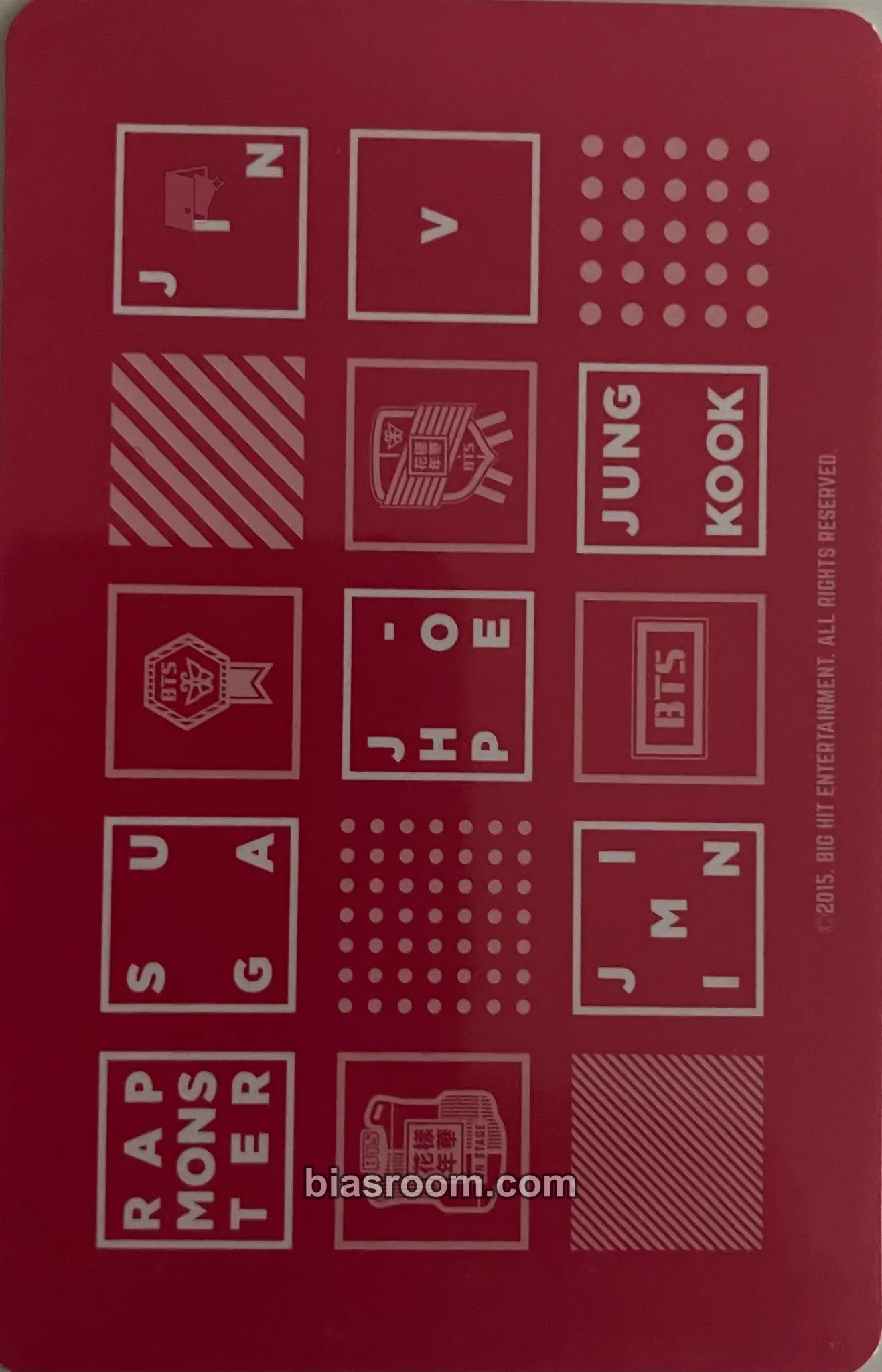 花樣年華 on Stage Photocard - BTS - BTS K-pop photocard