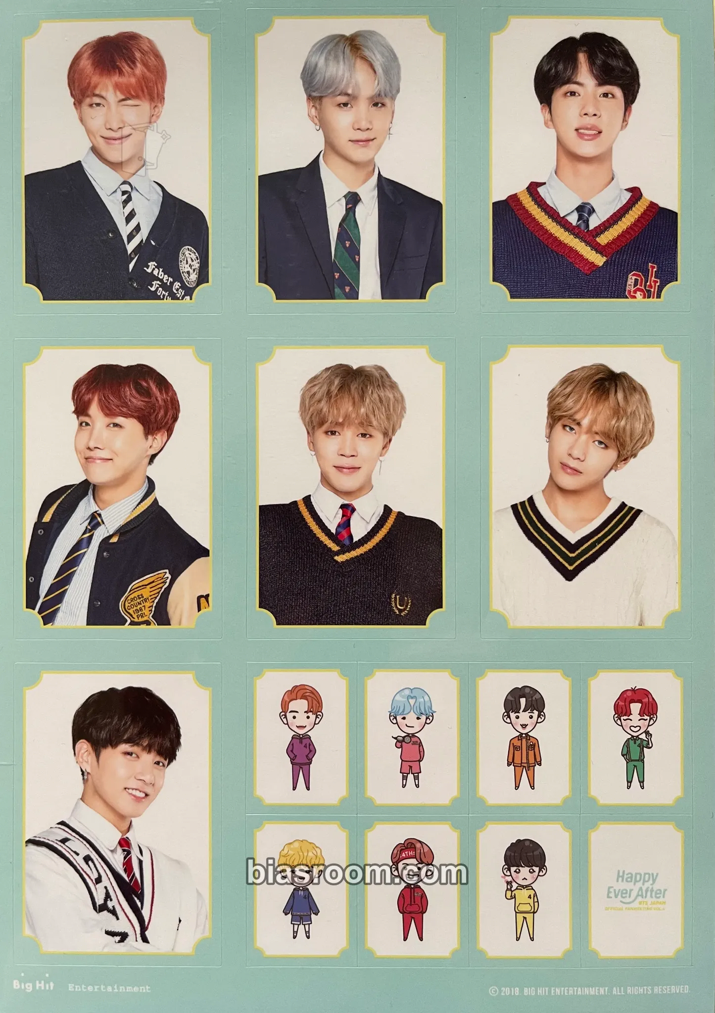 Japan Official Fanmeeting Vol.4 - Happy Ever After Photocard - BTS - BTS K-pop photocard