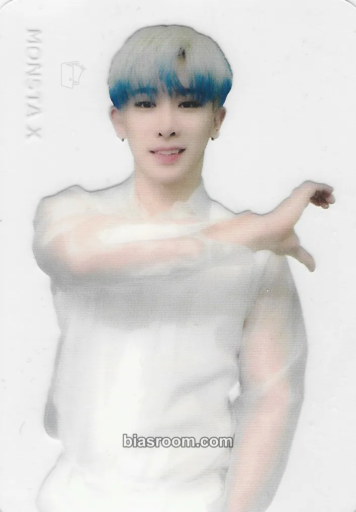 Wonho Take.2 We Are Here Photocard - MONSTA X - MONSTA X K-pop photocard