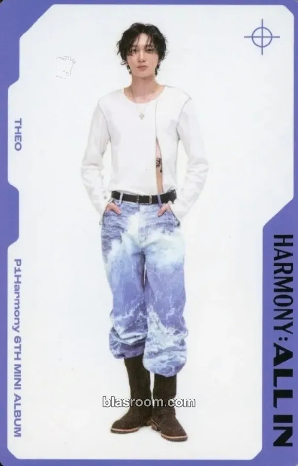 Theo Harmony: All In Photocard - P1Harmony - P1Harmony K-pop photocard