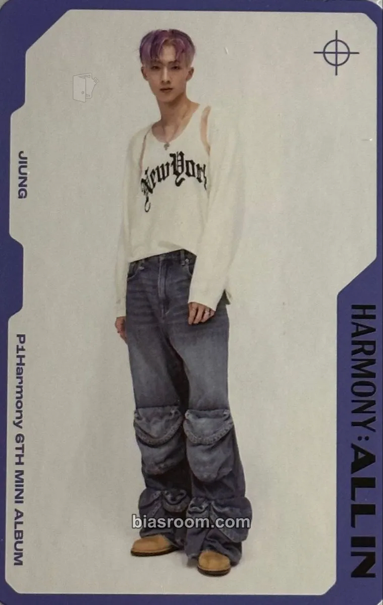 Jiung Harmony: All In Photocard - P1Harmony - P1Harmony K-pop photocard