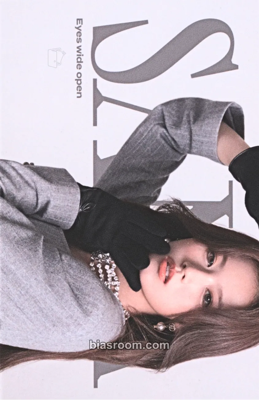 Sana Eyes Wide Open Photocard - TWICE - TWICE K-pop photocard