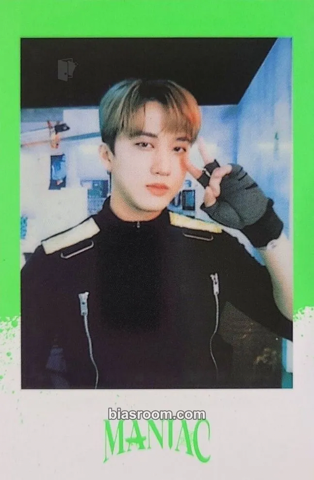 Changbin Maniac World Tour Photocard - Stray Kids - Stray Kids K-pop photocard