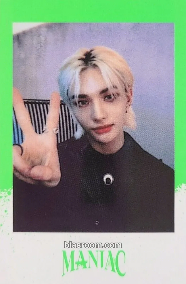 Hyunjin Maniac World Tour Photocard - Stray Kids - Stray Kids K-pop photocard