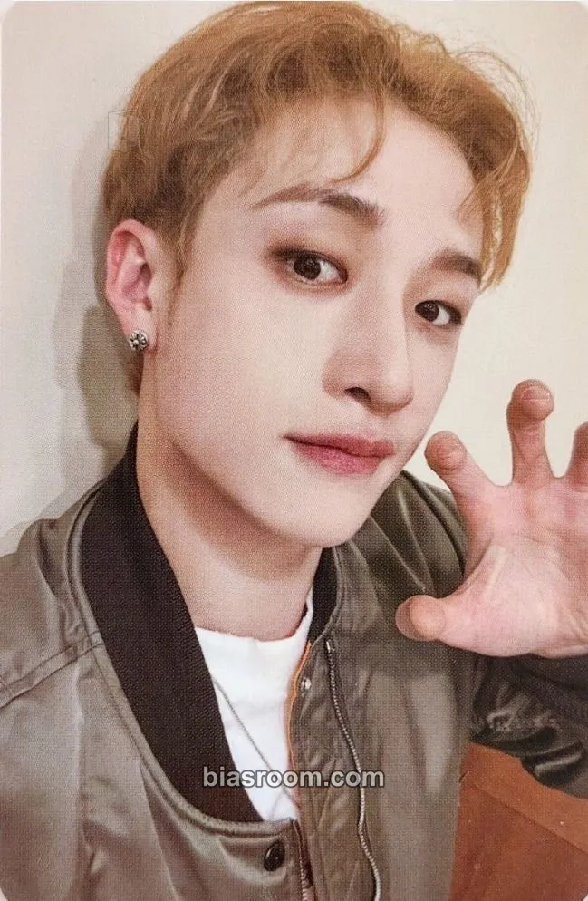 Bang Chan Rock-Star Photocard - Stray Kids - Stray Kids K-pop photocard
