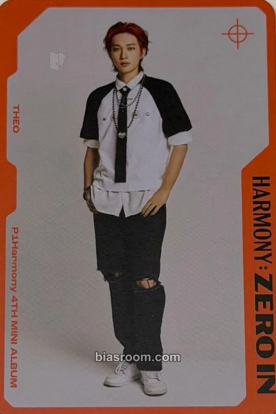 Theo Harmony: Zero In Photocard - P1Harmony - P1Harmony K-pop photocard