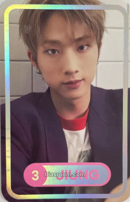 Jiung P1ayP1ayP1ay-3rd Anniversary POP-UP STORE Photocard - P1Harmony - P1Harmony K-pop photocard