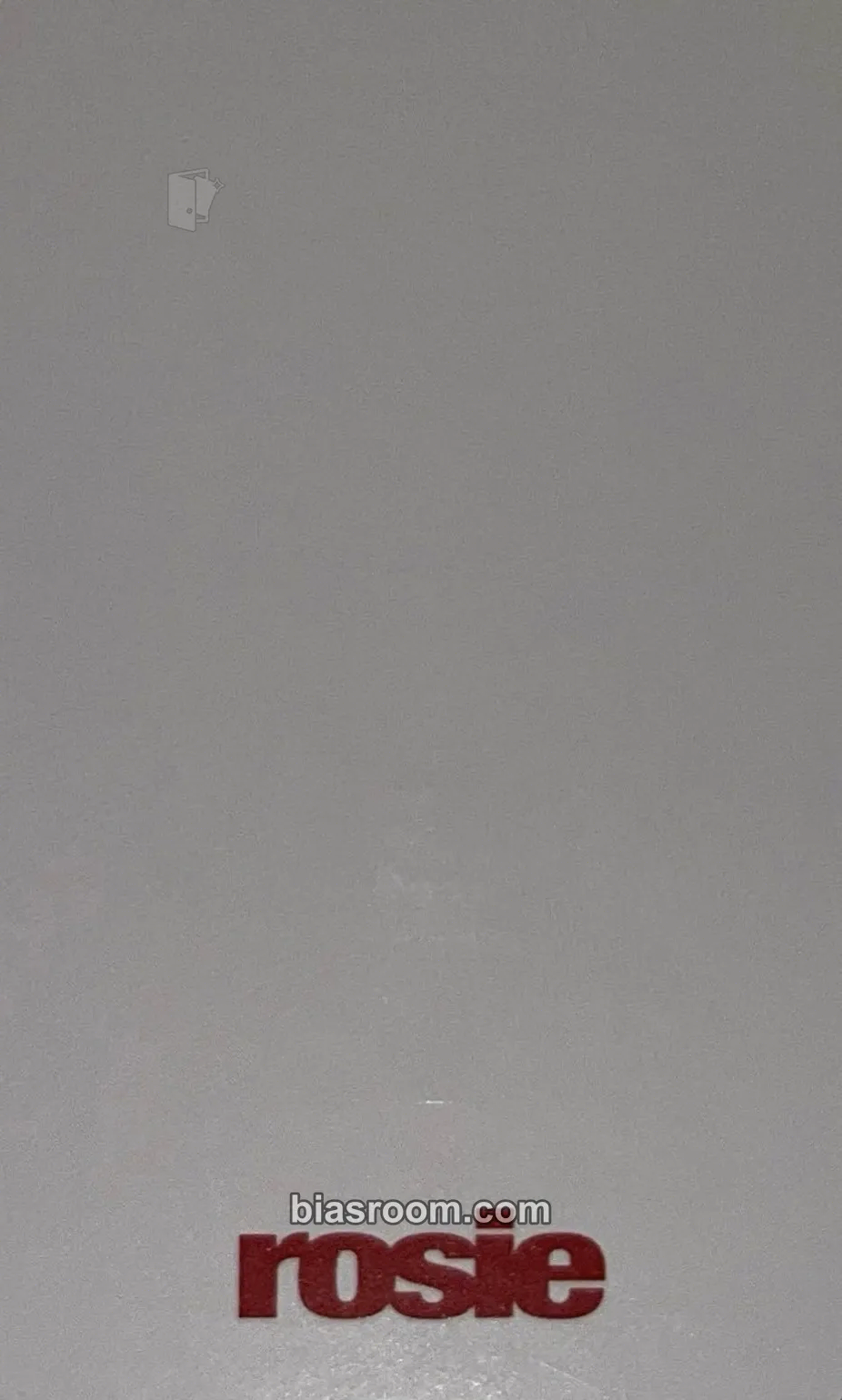 Rosé rosie (Rosé solo) Photocard - BLACKPINK | Bias Room