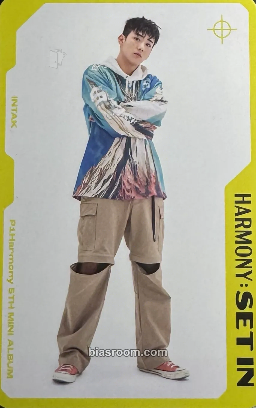Intak Harmony: Set In Photocard - P1Harmony - P1Harmony K-pop photocard
